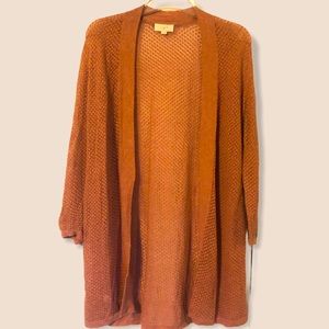 Loft outlet women’s M shawl/shrug open knit light